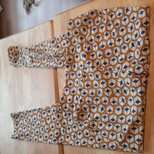 LuLaRoe Leggings geometric print one size
